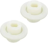neryera 537485001 Lot de 2 engrenages sans fin de rechange pour pompe à huile - Compatible avec tronçonneuse sans fil Ryobi 40 V 35,6 cm RY40503 RY40505 RY40505VNM RY40580 - Pièces d'entraînement de