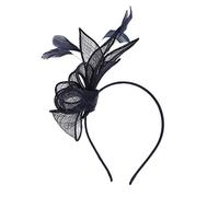 NerYuo Chapeau bibi à fleurs, cocktail, thé, fête, mini chapeau haut-de-forme pour cheveux, bandeau pour mariage, courses, fleurs de mariée, pilulier à fleurs, chapeau de fleur, chapeau de mariée,