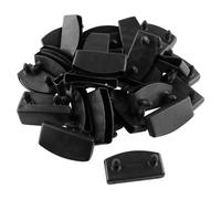 Nerzalie 40 Pièces 57X9mm Supports D'Embouts de Lattes de Lit en Plastique Connecteur en Plastique Pièces de Rechange de Meubles Accessoires pour Maintenir la Fixation des Lattes en Bois