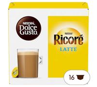 NESCA. DOL. GUS. - Capsules Ricoré Latte pour Pause Douceur au Goût Intense (Boîte 16) - Lot de 3 - vendu par Lot