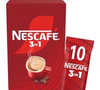 NESCAFÉ 3,En,1, Café Soluble Goût Café au Lait Sucré, 1 x 10 Sticks