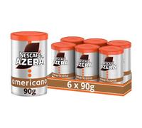 NESCAFÉ Azera Americano Instant Coffee, 90 g (lot de 6) (l'emballage peut varier)