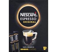 Nescafé Espresso AZERA Original, Café Soluble, Pack de 25 Sticks - Lot de 4 (L'emballage peut varier)