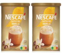 NESCAFÉ® Cappuccino Vanille - Café Soluble Instantané - Mousse Onctueuse- Boîte De 276 g (Lot de 2)
