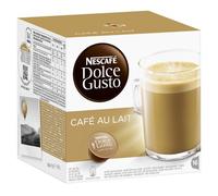 NESCAFE Dolce Gusto Bte de 16 Capsules de café "CAFE AU LAIT"