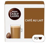 Nescafé Dolce Gusto Café au Lait - Café - 90 Capsules (Pack de 3 boîtes XL x 30)