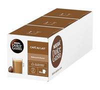 Nescafé Dolce Gusto Café au Lait, Lot de 3