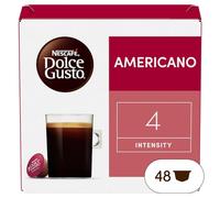 Nescafé Dolce Gusto Caffè Americano 16 Capsules (Lot de 3, 16 Capsules x 3 = 48 Capsules/dosettes de café)