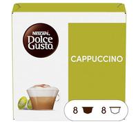 Nescafé Dolce Gusto Cappuccino - Café Gourmand - 16 Capsules (1 boîte x 16) 186,4g