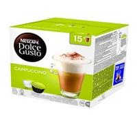Nescafé Dolce Gusto Cappuccino Magnum, Capsule de café, Cappucino, Café fortement torréfié, 15 tasses, Multicolore, Boîte