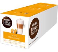 Nescafé Dolce Gusto Capsules de café, Cappuccino, paquet de 3 (48 capsules) 600g