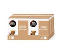 NESCAFÉ Dolce Gusto Cortado Espresso Macchiato , 96 Capsules Café, 6 x 16