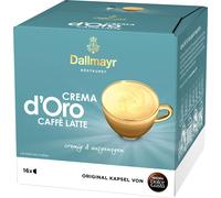 Nescafé Dolce Gusto Dallmayr Crema dOro Caffé Latte, Capsule de café, Café, 16 capsules