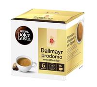 NESCAFÉ Dolce Gusto Dallmayr prodomo décaféiné, 48 capsules de café (100 % de haricots Arabica, intensité 5)
