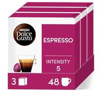 NESCAFÉ DOLCE GUSTO Espresso Arabica 100% - Capsules Compatibles Machine à Expresso - 48 Unités de 50 ml - Végétarien - Torréfié - America du Sud