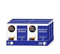 NESCAFÉ Dolce Gusto Espresso Ardenza , 96 Capsules de Café, 6 x 16 | Café Capsules , Compatible avec Toutes les Machines à Café DG hors NEO , Ristretto puissant aux notes épicées