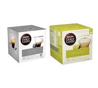 Nescafé Dolce Gusto Espresso Barista - Café - 96 Capsules (Pack de 6 boîtes x 16) & Cappuccino - Café Gourmand - 90 Capsules (Pack de 3 boîtes XL x 30)
