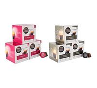 Nescafé Dolce Gusto Espresso - Café - 90 Capsules (Pack de 3 boîtes XL x 30) & Espresso Intenso - Café - 90 Capsules (Pack de 3 boîtes XL x 30)