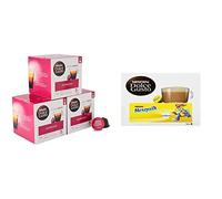 Nescafé Dolce Gusto Espresso - Café - 90 Capsules (Pack de 3 boîtes XL x 30) & Nesquik - Chocolat - 96 Capsules (Pack de 6 boîtes x 16)