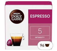 Nescafé Dolce Gusto Espresso - Café - 96 Capsules (Lot de 6 boîtes x 16)