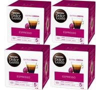 Nescafé Dolce Gusto Espresso, Kaffee, Kaffekapsel, 4er Pack, 4 x 16 Kapseln