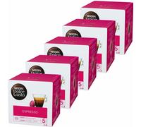 Nescafé Dolce Gusto Espresso, Kaffee, Kaffekapsel, 5er Pack, 5 x 16 Kapseln