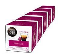 Nescafé Dolce Gusto Espresso, Lot de 5, 5 x 16 Capsules