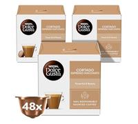 Nescafe Dolce Gusto Espresso Machiato, Cortado Capsules de café (48 capsules, 48 tasses)