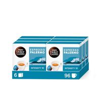 NESCAFÉ Dolce Gusto Espresso Palermo , 96 Capsules de Café , 6 x 16 | Café Capsules , Compatible avec Toutes les Machines à Café DG hors NEO , Espresso intense aux notes grillées