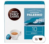 Nescafé Dolce Gusto Espresso Palermo - Café - 96 Capsules (Pack de 6 Boîtes x 16)