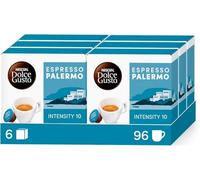 NESCAFÉ DOLCE GUSTO Espresso Palermo Caffè, 6 boîtes de 16 capsules (96 capsules compatibles Nescafé Dolce Gusto)