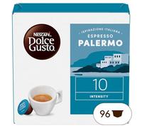 Nescafé Dolce Gusto Espresso Palermo - Café - 96 Capsules (Pack de 6 Boîtes x 16)