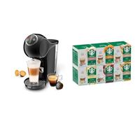 NESCAFÉ Dolce Gusto Genio S Plus Machine à café automatique noire, Kit de démarrage avec 6 boîtes de capsules assorties STARBUCKS by NESCAFÉ Dolce Gusto