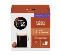 NESCAFE DOLCE GUSTO Grande Intenso - Café Capsule - Intensité 8-100% Arabica - 96 Capsules (6 Boîtes x 16)