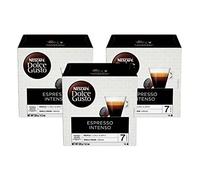 Nescafe Dolce Gusto Ground Coffee, Espresso Intenso, 16 Count (Pack of 3) by Dolce Gusto