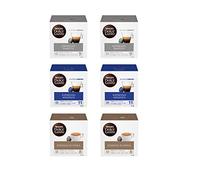 NESCAFÉ DOLCE GUSTO Kit de dégustation de café expresso Barista, Espresso Ardenza, Essenza di Moka, 6 paquets de 16 capsules (96 capsules compatibles avec Nescafé Dolce Gusto)