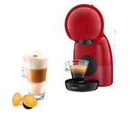 Nescafé Dolce Gusto Krups, Machine à café, 0.8 cl, Pression 15 bars, Ultra compact, Cafetière dosettes multi-boissons, Intuitive, Mode éco, Piccolo XS KP1A0510