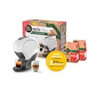 Nescafé Dolce Gusto Krups Machine à café, Dosettes compostables et sachets à base de papier recyclable, Connectée, Neo Blanc, YY5499FD