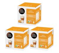 Nescafe Dolce Gusto Latte Macchiato 16 Capsules Café 3 Packs