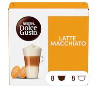 Nescafé Dolce Gusto Latte Macchiato - Café Gourmand - 96 Capsules (Pack de 6 boîtes x 16)