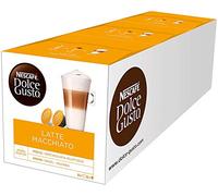 Nescafe Dolce Gusto Latte Macchiato (lot de 4), 4 x 16 dosettes de café