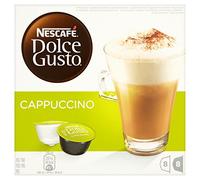 NESCAFÉ DOLCE GUSTO Lot de 3 dosettes de café cappuccino Skinny/Light 16 capsules (total 48 gélules, 24 portions)