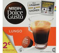 NESCAFÉ Dolce Gusto Lungo 16 Capsules 112 g - Lot de 3