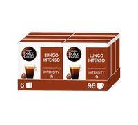 NESCAFÉ Dolce Gusto Lungo Intenso , 96 Capsules de Café , 6 x 16