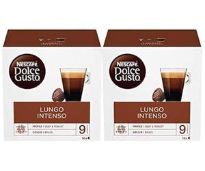 NESCAFE DOLCE GUSTO "LUNGO INTENSO" x 2 (32 PODS)