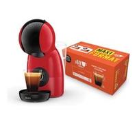KRUPS Nescafé Dolce Gusto Machine à café + 60 capsules de café lungo, Cafetière multi-boissons, 15 bars, Piccolo XS YY5129FD