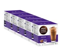 Nescafé Dolce Gusto Mocha, Lot de 5, 5 x 16 Capsules (40 portions)