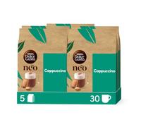 NESCAFÉ Dolce Gusto NEO Cappuccino, 30 Dosettes Café et 30 Sachets de Lait | Dosettes Compostables à base de papier, Compatibles Uniquement avec les machines NDG NEO, Mélange en deux étapes