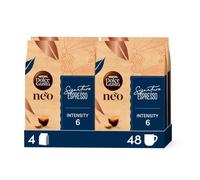 NESCAFÉ Dolce Gusto NEO Espresso Signature, 48 Dosettes de Café, 4 x 12 | Dosettes compostables à base de papier , Compatibles uniquement avec les machines NDG NEO , 100% Arabica , Intensité 6