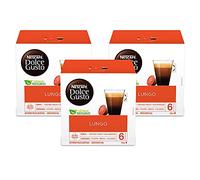 NESCAFÉ Dolce Gusto Nescafé Dolce Gusto Café Lungo de 16 cápsulas cada uno, 3 paquetes
